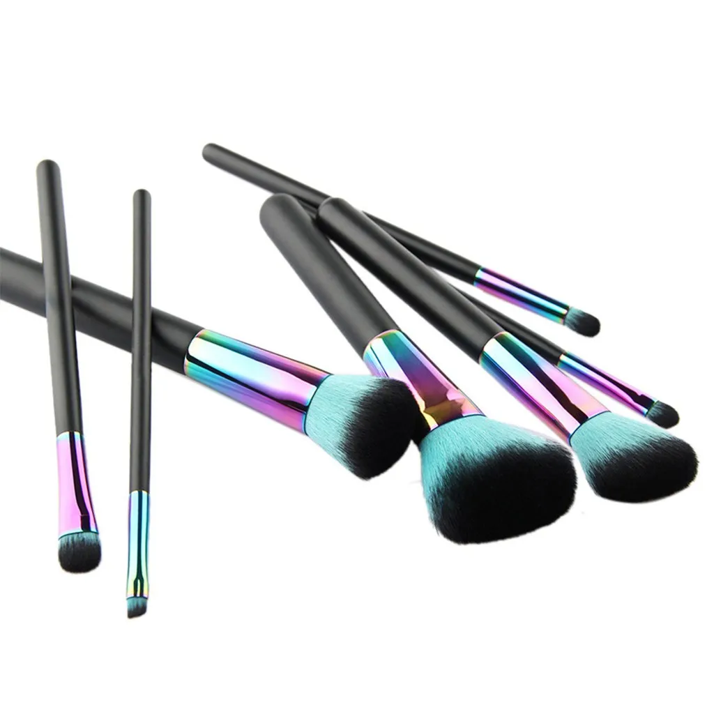 New 7PCS Cosmetic Makeup Brush Makeup Brush Eyeshadow Brush pincel maquiagem 1207
