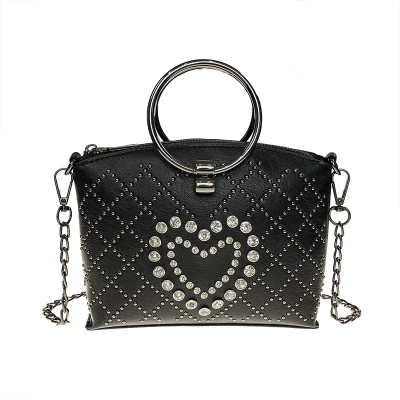 

Manufacturers Direct Selling 2019 Spring And Summer New Style WOMEN'S Shoulder Bag Fashion Pearl Square Sling Bag Korean-style S