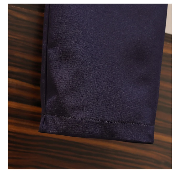 Trytree осенне-зимний комплект из двух предметов, повседневный однобортный Топ с отложным воротником и бантом+ штаны на пуговицах, офисный Женский комплект из 2 предметов