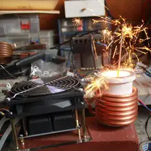 

Black And Red 1000w Zvs Induction Heating Plate Kit Cooker Diy Ignition Coil Heater Heater Tube U9l4