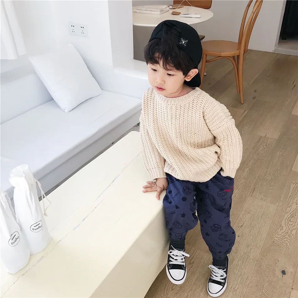 Tonytaobaby/новая стильная зимняя детская одежда для мальчиков и девочек повседневные штаны из плюша для мальчиков и девочек, три цвета