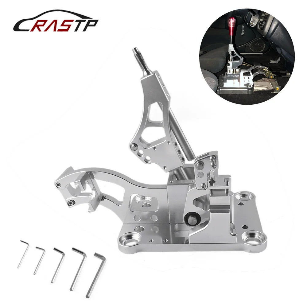

RASTP -Billet Gear Shifter Box Manual For Acura RSX Integra DC2 For Civic EM2 ES EF EG EK w/ K20 K24 Swap RS-SFN058