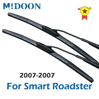 

MIDOON Wiper Blades for Smart Roadster Fit Hook Arms 2003 2004 2005 2006 2007