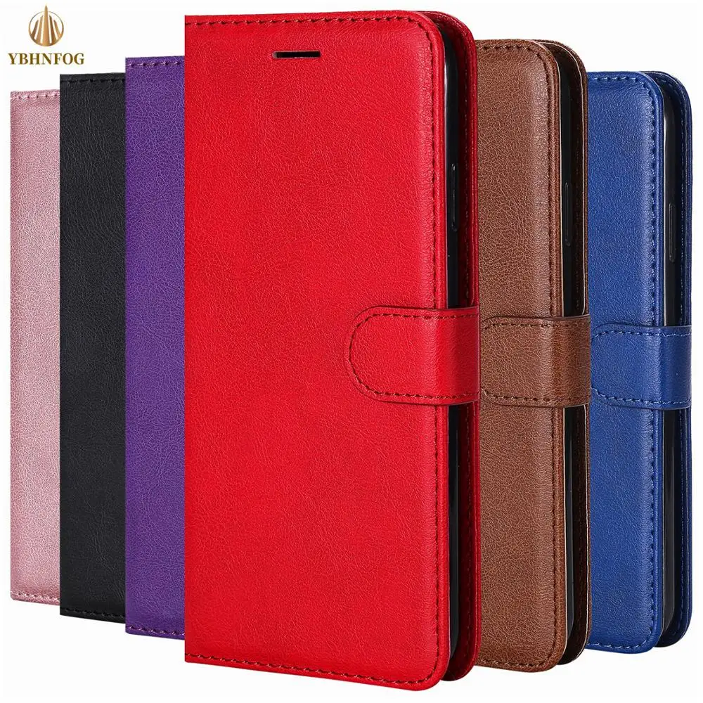 Luxury Simplicity Leather Wallet Case For Sony Xperia 10 II Xperia 8 XA1 XA2 XA3 XZ1 XZ2 XZ3 XZ4 XZ5 E5 E6 Z3 Z5 L1 Flip Cover
