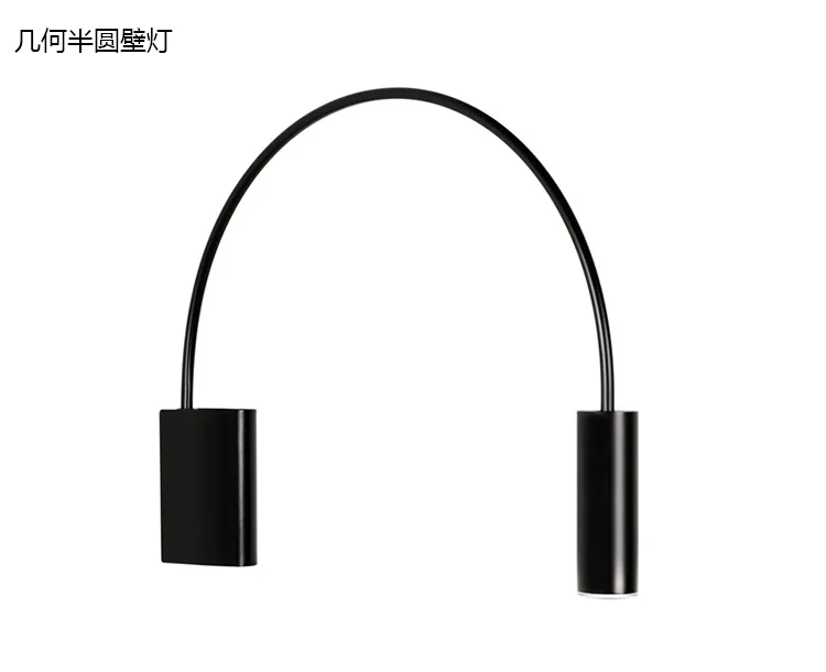 Black Dia36XH30CM Скандинавский современный светодиодный настенный ламповый стеклянный шар зеркало для ванной комнаты Besde Американский Ретро настенный светильник бра - Цвет абажура: Black Dia36XH30CM
