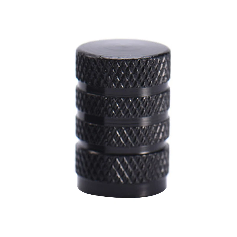 4pcs Aluminum Car tire valve caps Bullet Unique Design Car Truck Air Port Cover Tire Rim Valve Wheel Stem Cap