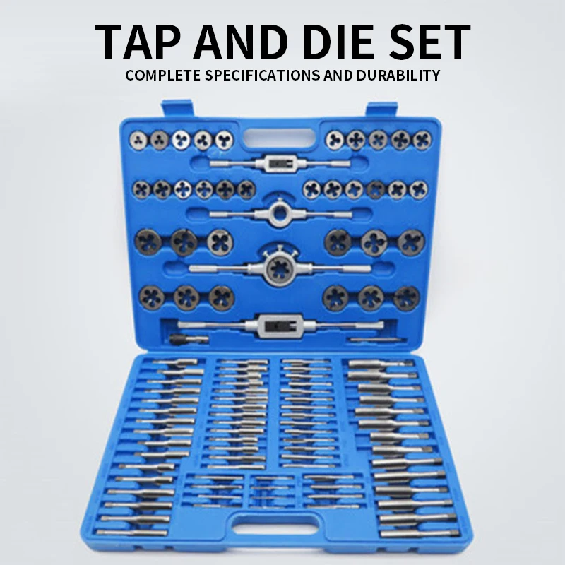 

1PC Complete Specifications And Multifunction Tap And Die Set Combination Set 100pcs/Set Tap And Twist Hand Tool Combination Set