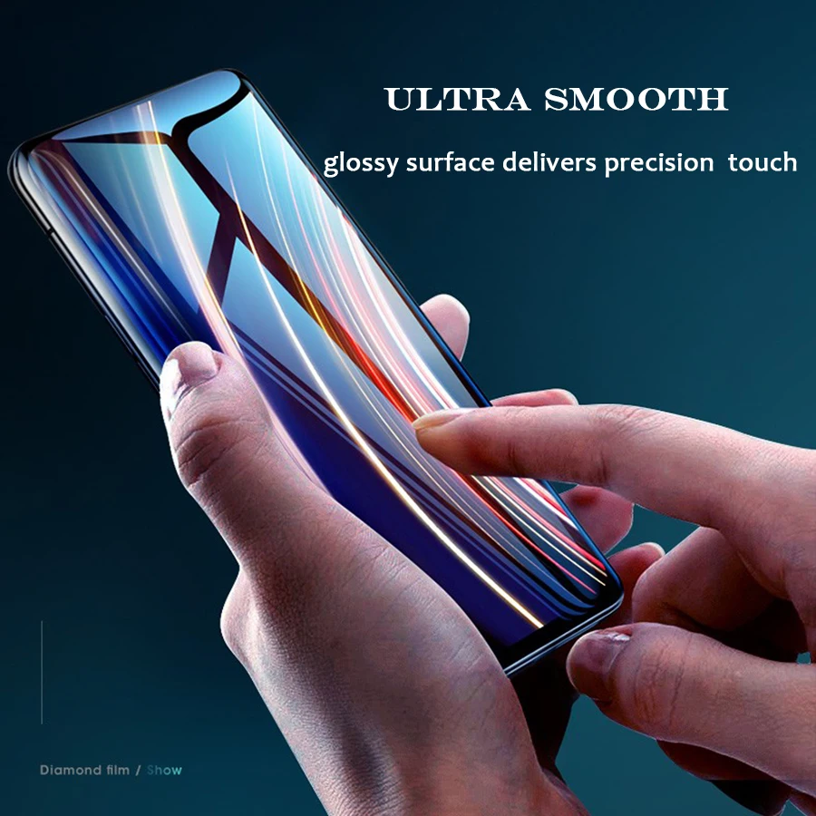 Полное клейкое закаленное стекло для защиты экрана для Oneplus 7T Pro 3D изогнутое полное клеевое стекло для Oneplus 7 Pro стеклянная крышка для камеры