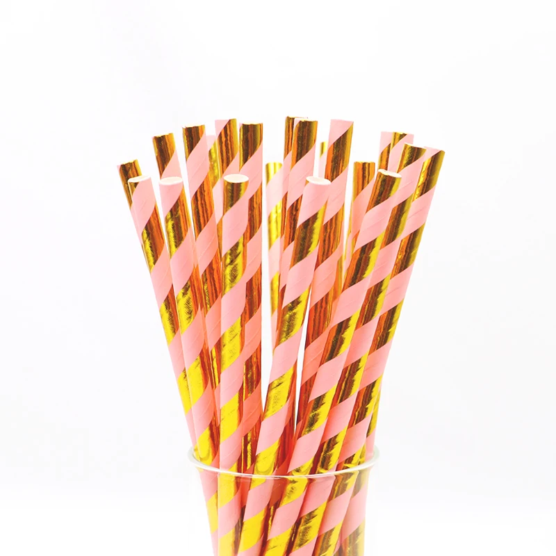 25pcs straw Единорог одноразовая столовая посуда все для праздника тарелки салфетка для чашек посуда Свадебная тематическая вечеринка на день рождения принадлежности для декора - Цвет: 25pcs straw