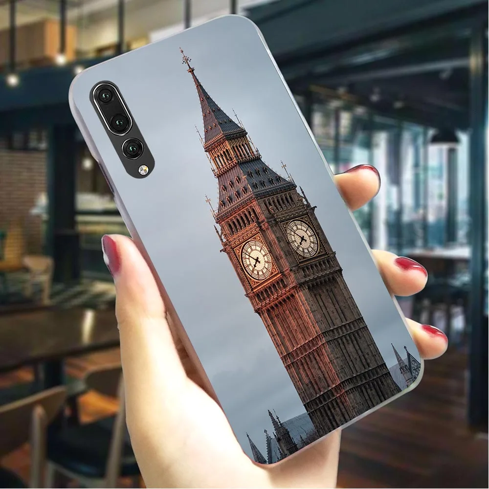 Чехол Big Ben в Лондоне для телефона Huawei Honor 8 Lite Обложка 6A 7A 9/10 View 20 Pro 9X Y6 Y7 Y9 Nova 3/3i/4/5i |