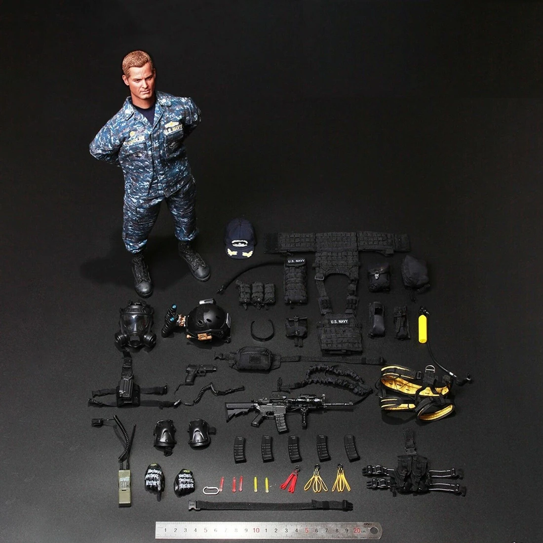 1/6 30 см модель солдата Реалистичная голова скульптура DIY подвижная военный рисунок ВМС США