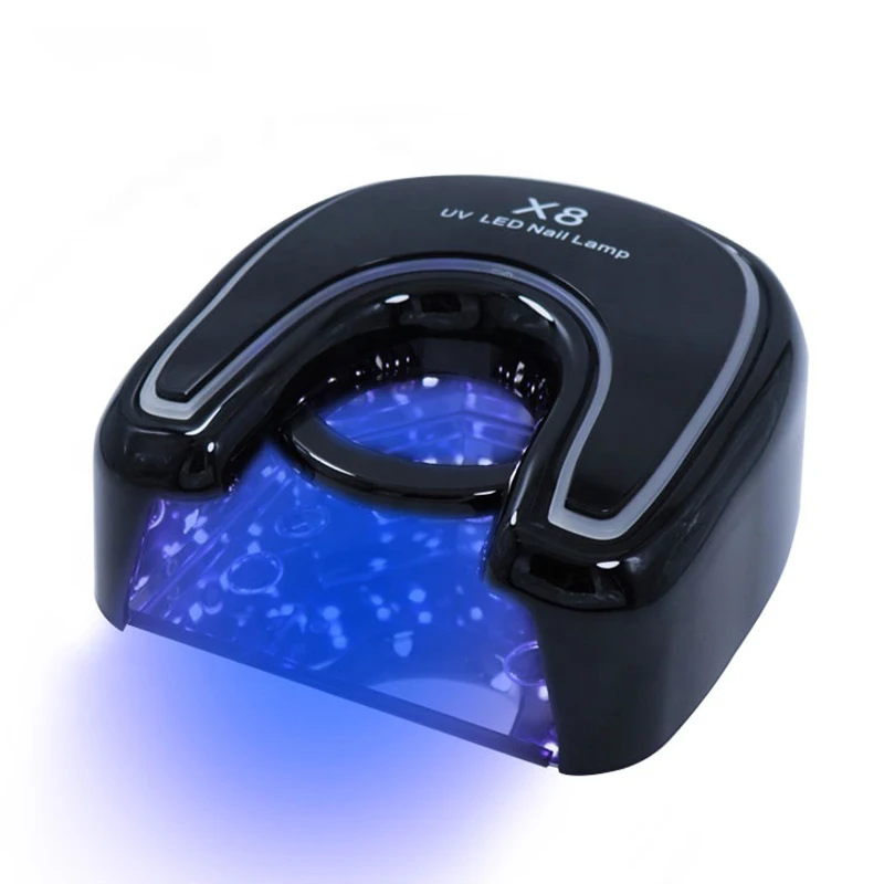 Белый светильник перезаряжаемый светодиодный для ногтей 48 Вт Гель лак