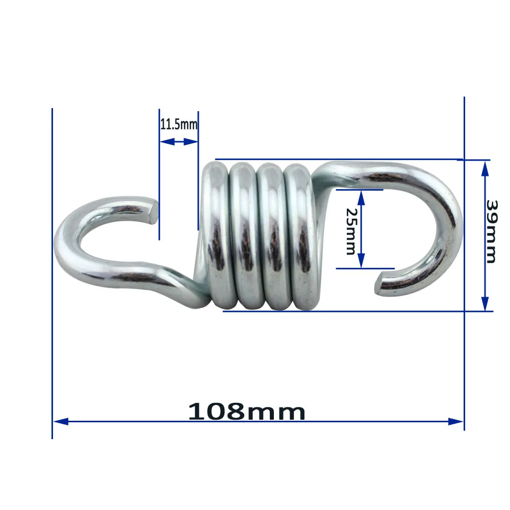 2 шт. железная оцинкованная пружина подходит гамак стул качели для сада гамак аксессуары для отдыха