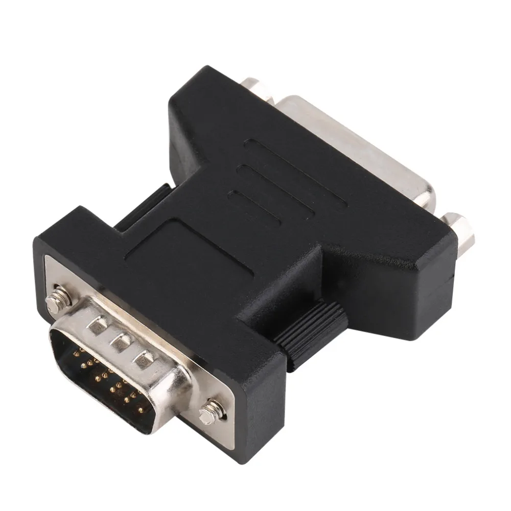 2016 новейший DVI (24 + 5) Dual Link Female to VGA 15 монитор для мужчин адаптер конвертер
