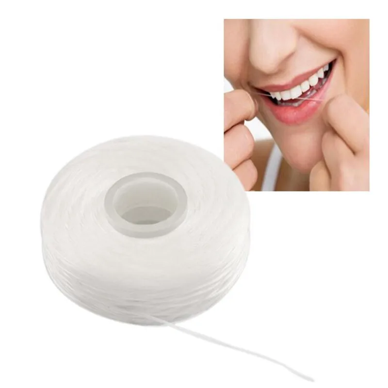 Dental Floss Sticks 50M Peppermint flavor for Oral Hygiene
