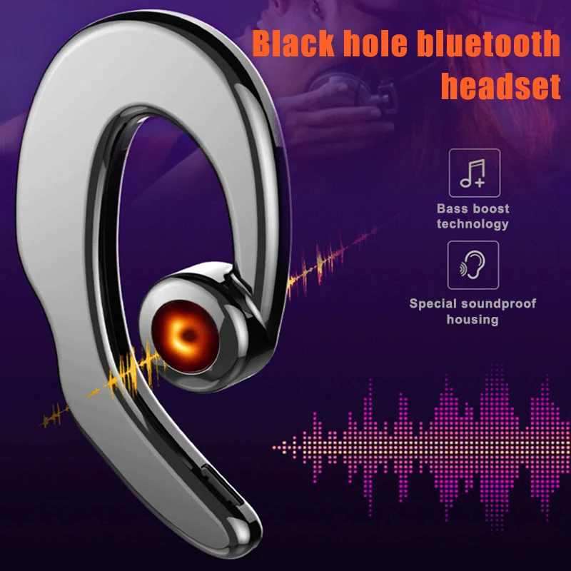 Wireless Communication Earhook Sports Headphones Stereo Earphone for Smartphone VDX99
