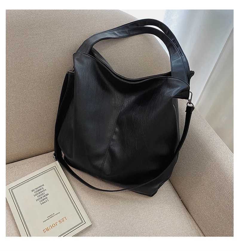 Large Capacity Black Shoulder Bag Female Luxury Soft Leather Messenger Bag Big All Match Handbags Women Brand Crossbody Bag Sac -Hdb2b2fab8ce04ce38ffa6425233b1a35h