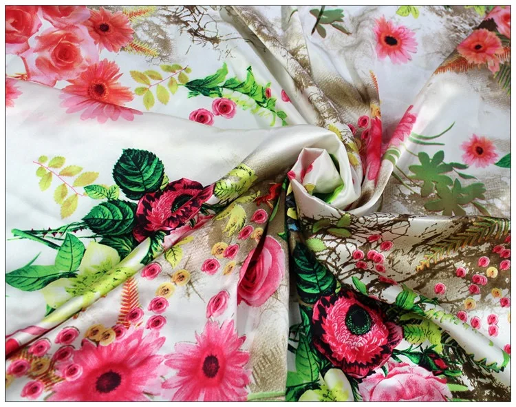 Шелковый Гладкий креп-сатин, шелк, атласная шелковая ткань, платье cheongsam, дизайнерская ткань, гладкая, яркая и высококачественная