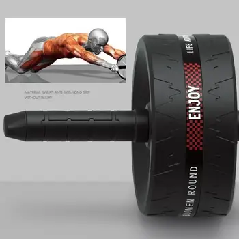 

Abdominal Wheel Durable Four Rounds Black Green Fitness Exercise Device Home Motion Dance Sucker Outdoors Gym Sit-Ups Assistant