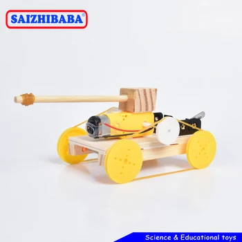 

Saizhibaba DIY Educational Electric Robot Tank Scientific Invention Toys Developing Intelligent STEM Eletric Toy Good Gifts