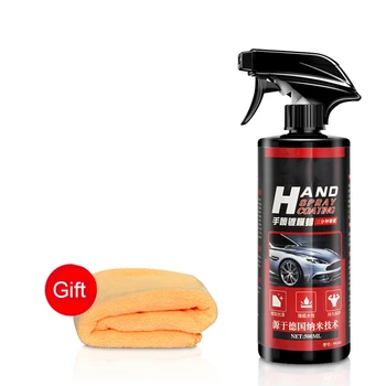 

500ml Liquid Nano Hydrophobic Car Coating Glass Wax Polish Paint Care Crystal Spray Coating Agent Ceramic Car Coating