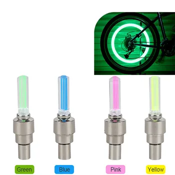 

4pcs Motorcycle Car Tyres Valve Covers Light For Renault Megane 2 Captur Mitsubishi ASX Suzuki Vitara Jeep Wrangler Peugeot 307