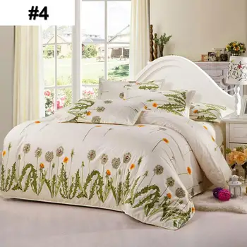 

Bedding Sets 4pcs 2.0 M Pillow Case Quilt Cover Bed Sheet Home Hotel Duvet Cover Bedding Cover Set King Gift Luxury New