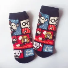 Японские носки с принтом милые носки до лодыжки 10 пар/партия EU34-38 U6-T5