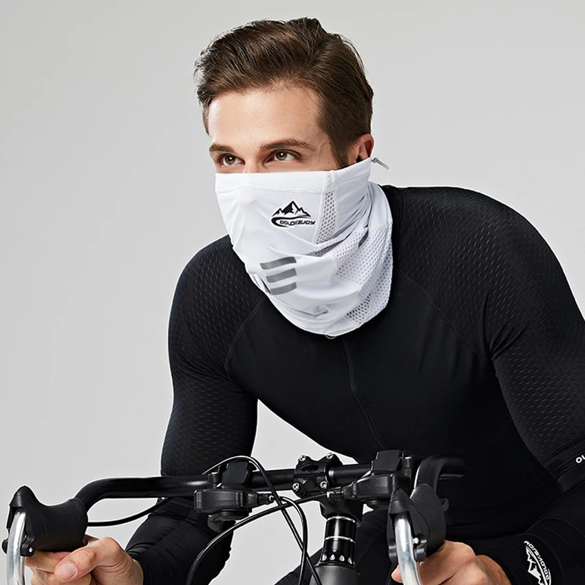 Echarpe,masque facial pour hommes, foulard de cyclisme d'?�t?� pour hommes, bandeau de v?�lo anti 