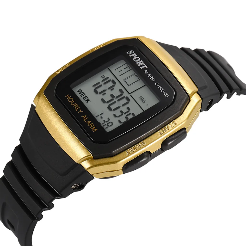 Модные взрывные спортивные электронные часы высокого класса, многофункциональные спортивные водонепроницаемые электронные часы 30 м, подарочные часы 50