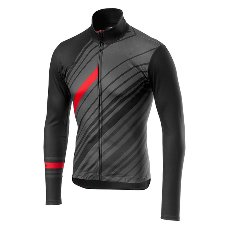 men cycling jacket OEM Тепловая флисовая куртка для велоспорта MTB, зимняя дышащая теплая велосипедная одежда, ветронепроницаемая Водонепроницаемая мужская куртка для велоспорта - Цвет: men cycling jacket
