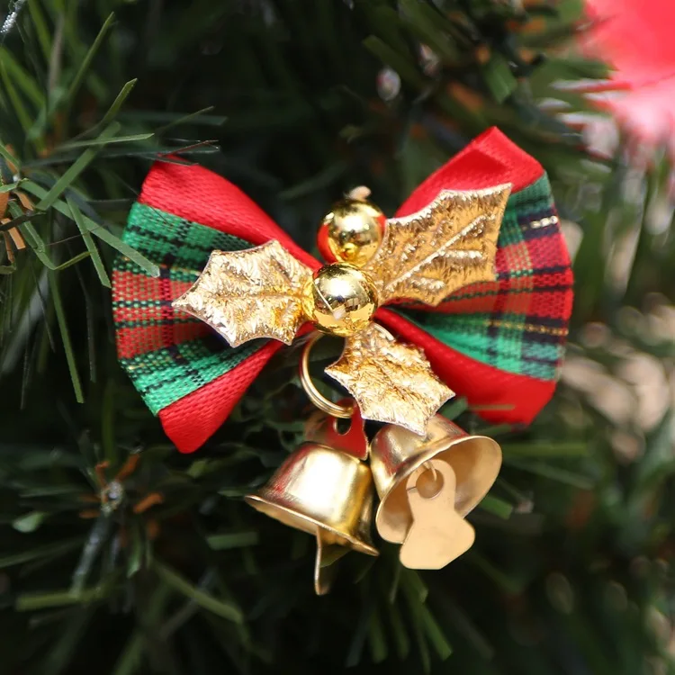 DIY Рождественский металлический шар Jingle Bells орнамент Рождественская елка украшение Санта-Клаус Moose Снеговик ремесла подвеска ручной работы