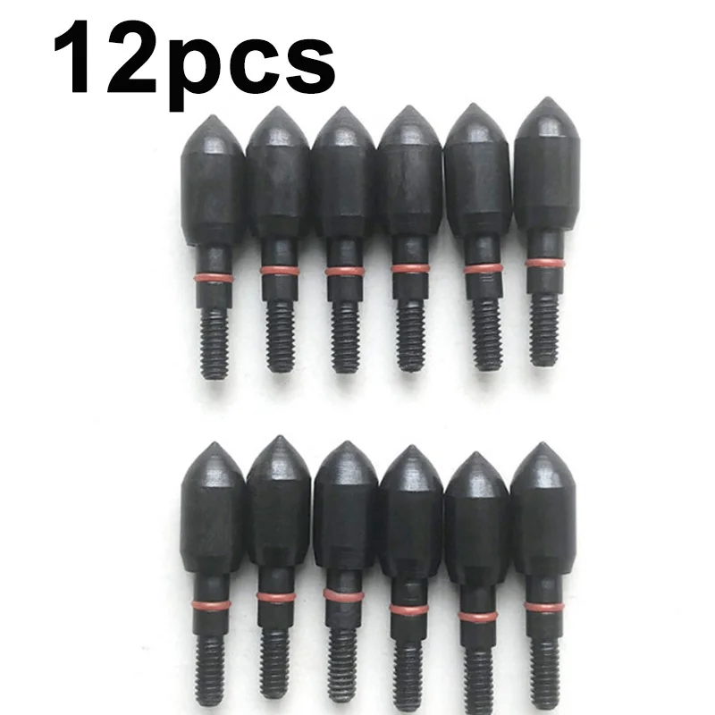

12pcs Outdoor Archery Arrow Target Broadheads Arrowheads Metal Tips Bow 125gr better penetrating power good performance
