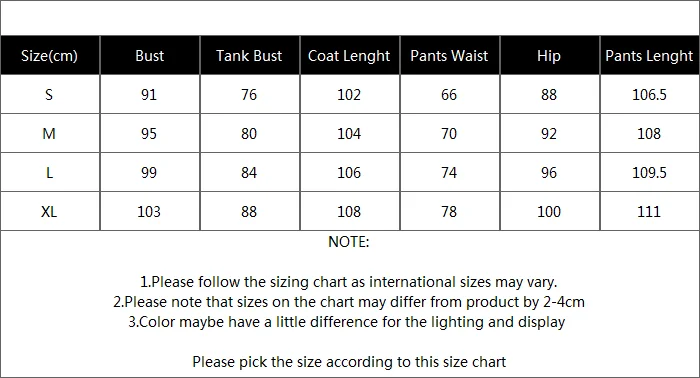 2021 Spring Autumn Women Suit Fashion 3 Pcs Sets Female Printed Long Coat+Tank Top+High Waist Pants Women's Office Suit Clothes