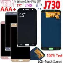 Pantalla LCD con digitalizador táctil de reemplazo para Samsung J7 Pro, pantalla LCD de 5,5 pulgadas, con pantalla táctil, para SAMSUNG Galaxy J7 Pro 2017 J730, SM-J730F J730FM/DS J730F/DS J730GM/DS