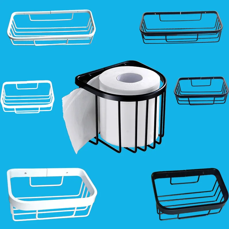 

Alumimum Tissue Holder Toilet zhi jin lou Toilet Paper Holder Toilet Mesh Basket Paper Roller Rack Bathroom Toilet Hand Rubbish
