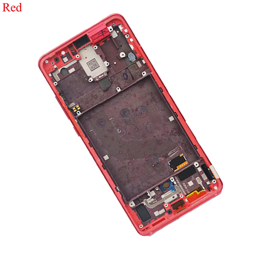 Red Передняя рамка для Xiaomi mi 9T Red mi K20 Pro mi ddle рамка mi d Корпус Лицевая панель шасси для Xiaomi mi 9T Pro передняя рамка - Цвет: Red