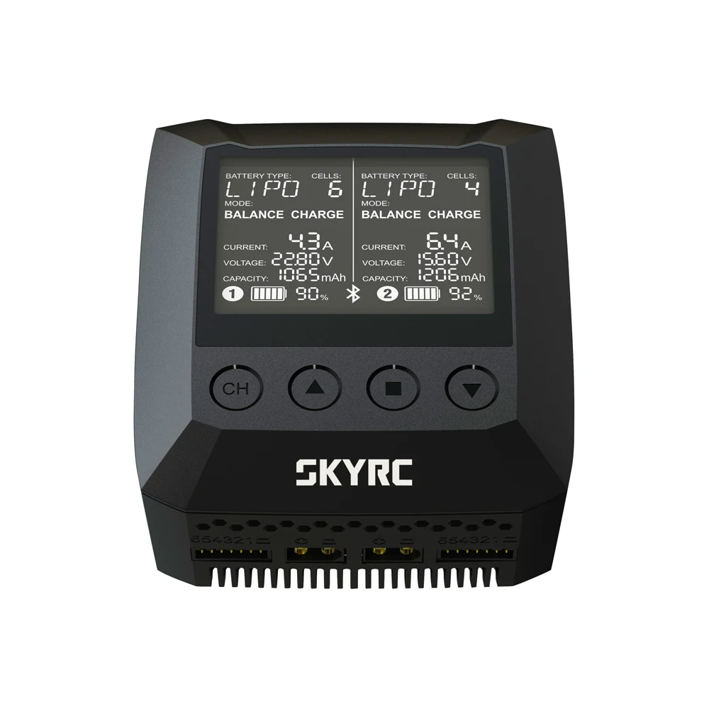 SKYRC B6 зарядное устройство 200 Вт 15A AC/DC BT приложение управление Смарт зарядное устройство для LiPo LiIon LiFe LiHV NiMH NiCd Pb батарея