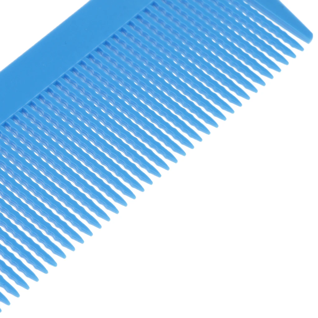 Anti-Static Clipper Barber Comb Wavy Teeth Flat Top Comb Hairdresser Styling