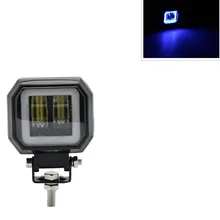 

12V-80V Portable Waterproof Square Angel Eyes LED Light Spot Beam Spotlights Motorcycle Off-road Vehicle Car Accessories