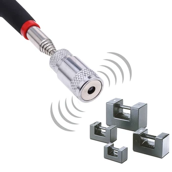 

1pc Telescopic Pick Up Tool Magnetic Mini LED Extension-type Magnet Tool for Picking Up Nuts and Bolts Metal Screw Hand Tools
