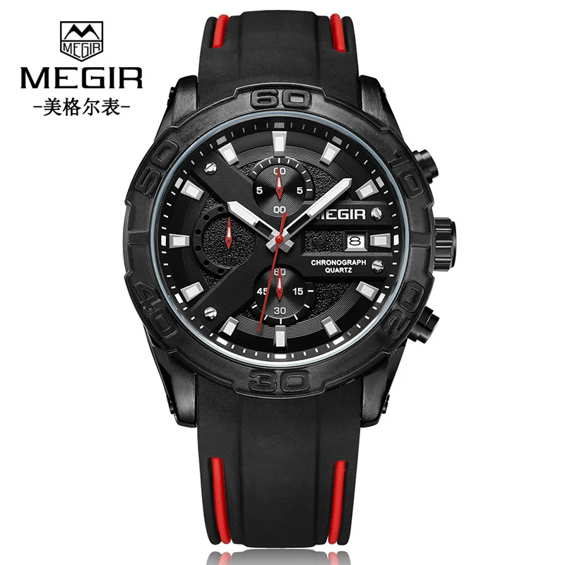 

[Live, the Excellent !] [Race Car Design Multi-functional Timing Calendar Waterproof MEN'S Quartz Watch]