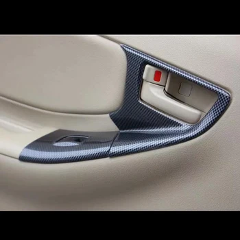 

For TOYOTA Corolla 2013-2014 Carbon Fiber ABS Chrome Car All Kinds of Interior Accessories Cover Trim Car Styling Accessories