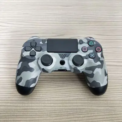 Беспроводной контроллер Bluetooth 4,0 Dual Shock джойстик геймпады для playstation 4 PS4 Геймпад PS4 версия 2 поддержка ПК - Цвет: Gray camouflage