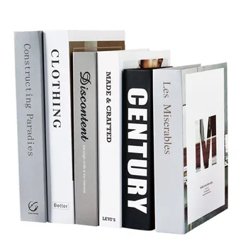 

Nordic INS Fake Book Model Simulation Book Figurines Office Home Wall Hanging Decoration Accessories Photograph Props Craft