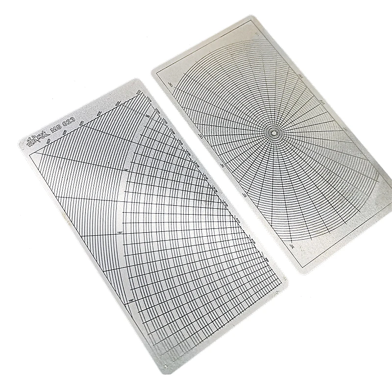 Mecha 밀리터리 모델 스테인레스 스틸 그루브 타입 라운드 아크 커버 커팅 매트, 아크 커팅 거푸집