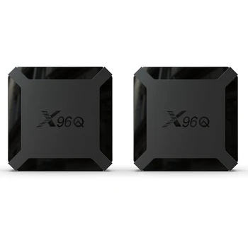 

X96Q Smart TV Box Android 10.0 Allwinner H313 Quad Core 2GB 16GB Support 4K 3D Netflix Set Top Box Media Player