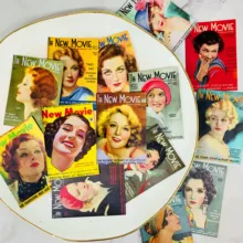 14 Uds Vintage Western revista Lady Sticker DIY Craft Scrapbooking álbum Junk diario planificador pegatinas decorativas