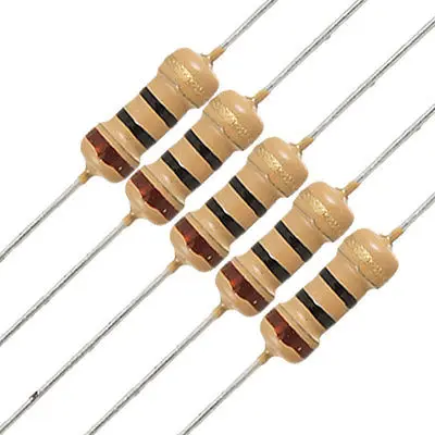 50x1/4 W 250V 10 ohm осевые свинцовые Углеродные пленочные резисторы