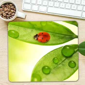 

Ladybird Ladybug Animal High Quality Mouse Pad Gaming Mousepad Game Mause Mat Desk Keyboard Gamer Mice Pad